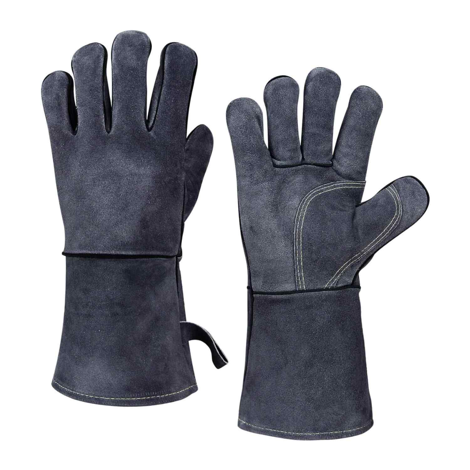 Ozero Leather BBQ Gloves